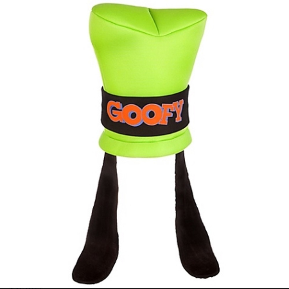Disney Parks Goofy Foam Tall Hat With Ears Green OS Adult